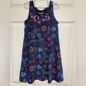 Girl’s 7/8 SO Patriotic Fireworks Dress